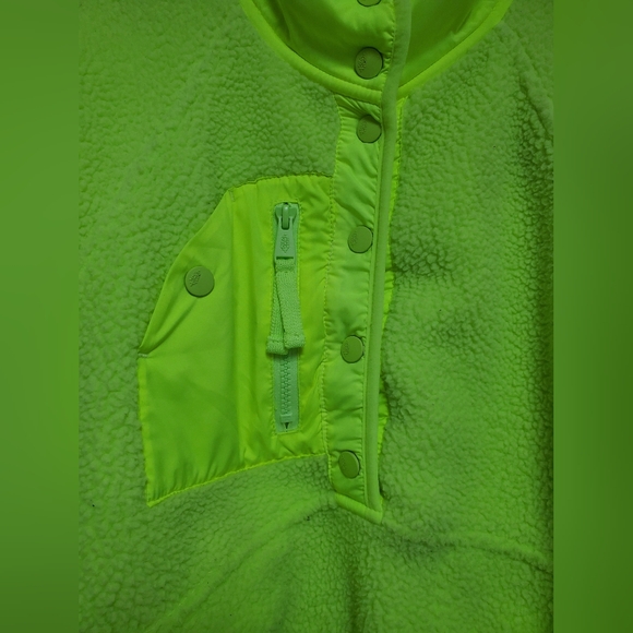 FP Movement Hit The Slopes Fleece Jacket/Neon Yellow - Picture 10 of 11
